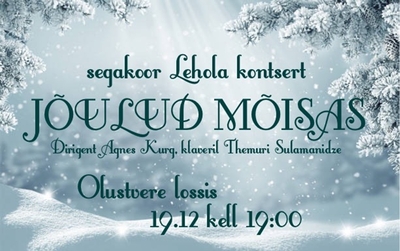 Jõulukontsert Olustvere lossis
