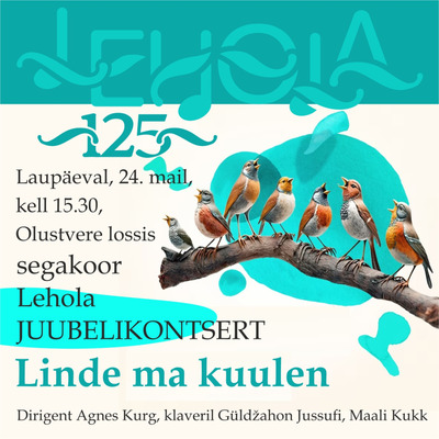 Juubelikontsert Linde ma kuulen