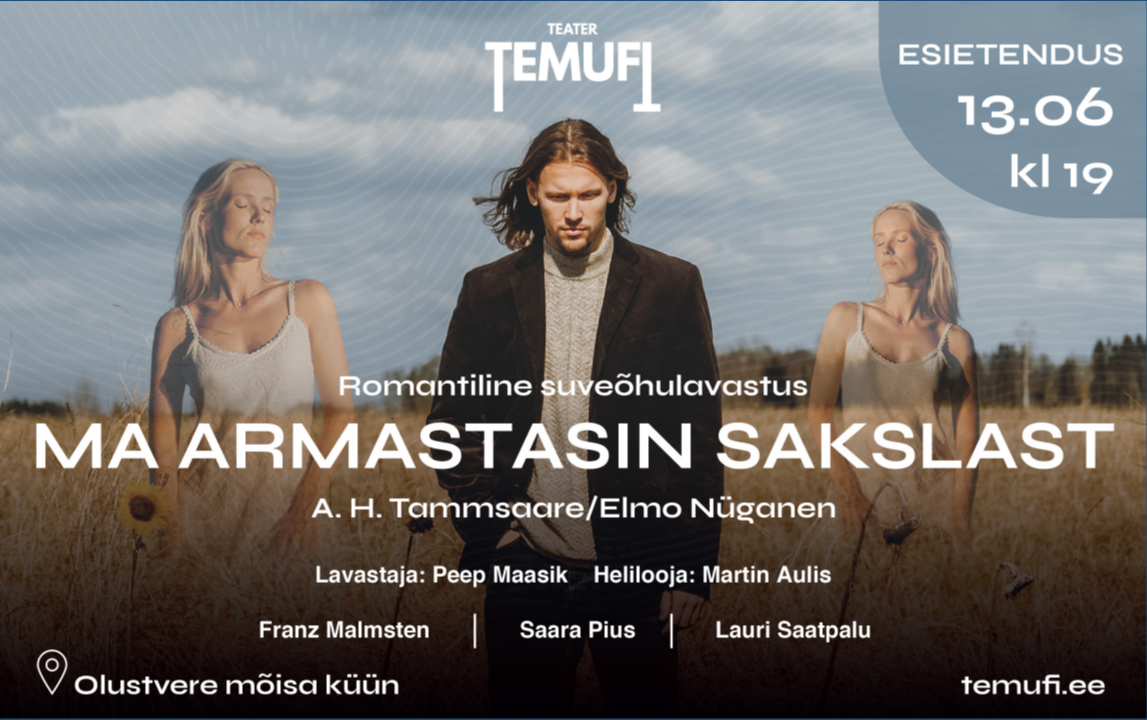 Romantiline suveõhulavastus Ma armastasin sakslast Romantiline suveõhulavastus Ma armastasin sakslast