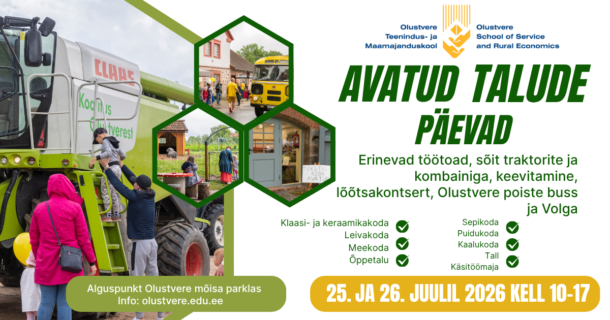 Avatud talude päev Olustveres Avatud talude päev Olustveres