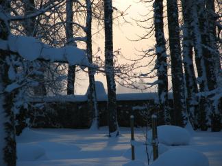 Talv Olustvere mõisas