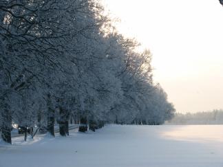 Talv Olustvere mõisas